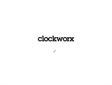 Tablet Screenshot of clockworxstrategies.com